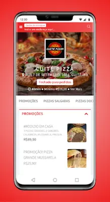 Cuité Pizza android App screenshot 1